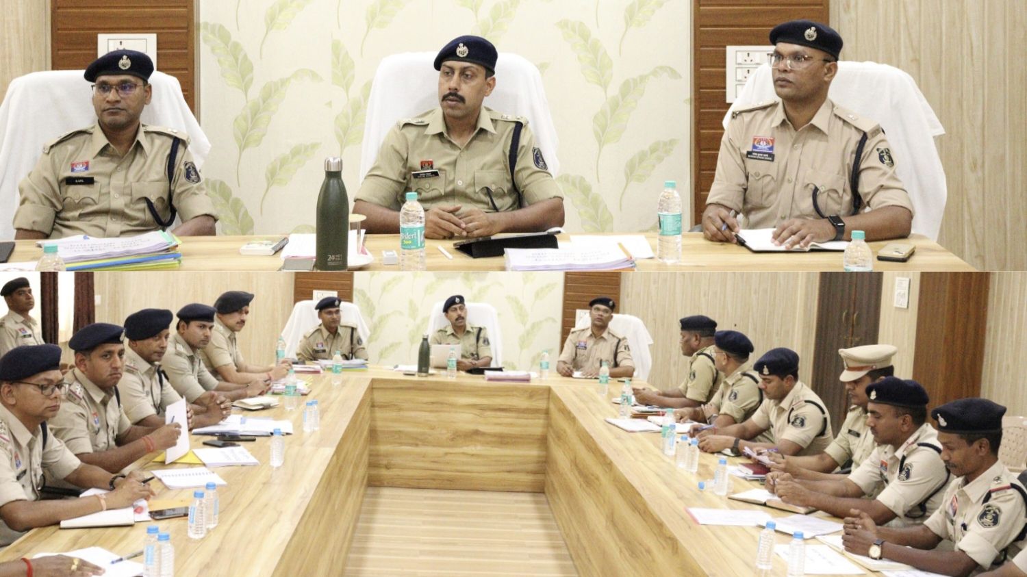 कानून व्यवस्था, अपराध नियंत्रण और लंबित मामलों के त्वरित निराकरण पर जोर