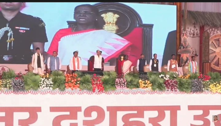 राज्यपाल रमेन डेका और मुख्यमंत्री विष्णु देव साय रहे उपस्थित, मांझी-चालकी से संवाद कर जानीं समस्याएं और सुझाव