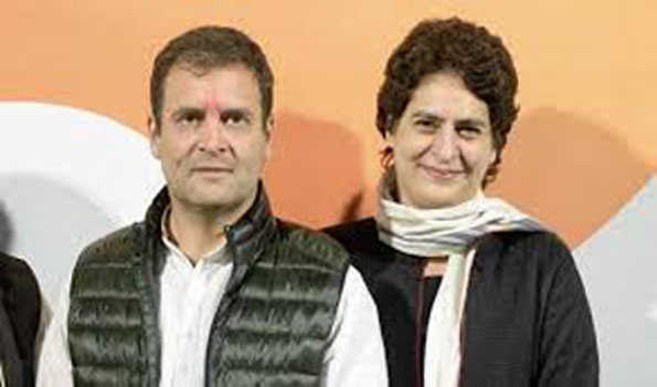 किसानों को कुचलने पर तुली है सरकार: राहुल,प्रियंका