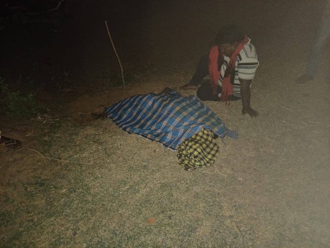 अज्ञात वाहन की ठोकर से ग्रामीण की मौत