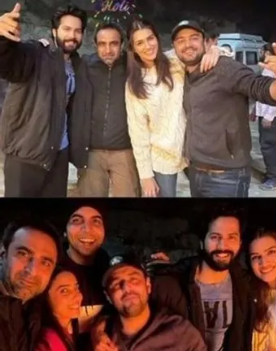 कृति सेनन-वरुण धवन ने होली पर किया जमकर डांस, फैंस बोले- कोरोना भूल गए क्या?