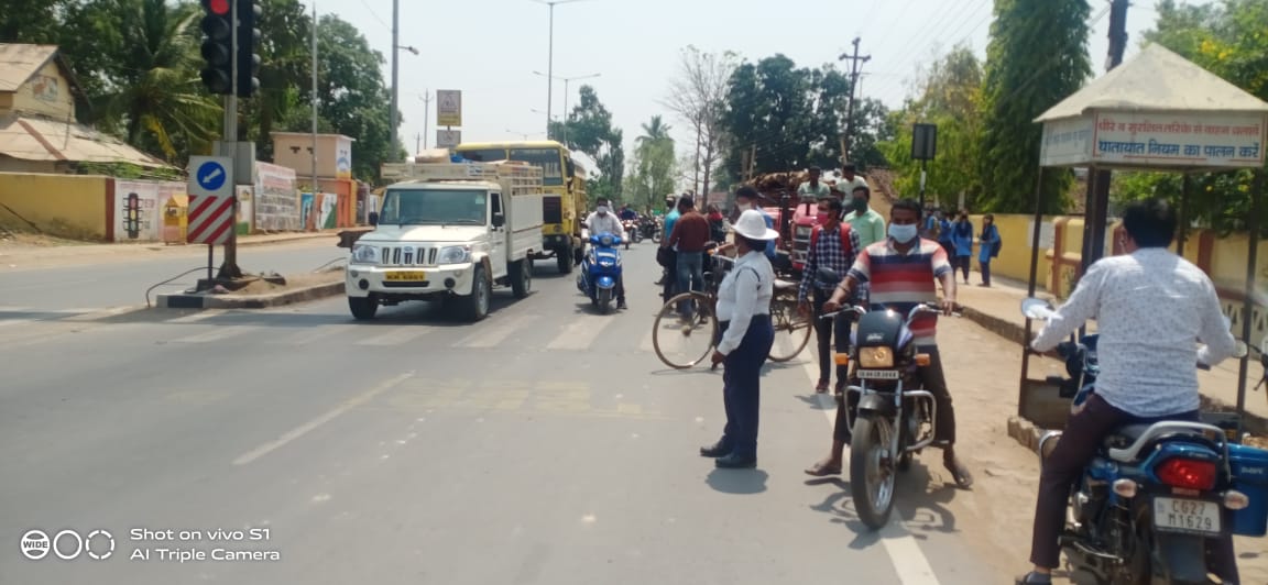 दो माह में 4213 लोगों से लिया गया 7 लाख रूपयों का जुर्माना