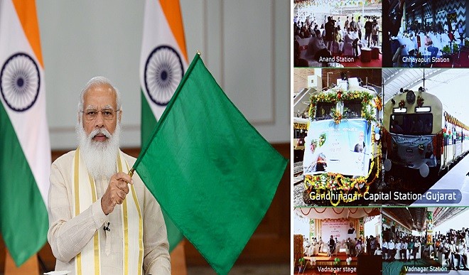 PM मोदी ने गुजरात को दी अनोखी सौगात, नेचर पार्क, साइंस सिटी और एक्वाटिक्स एंड रोबोटिक्स गैलरी का भी किया लोकार्पण